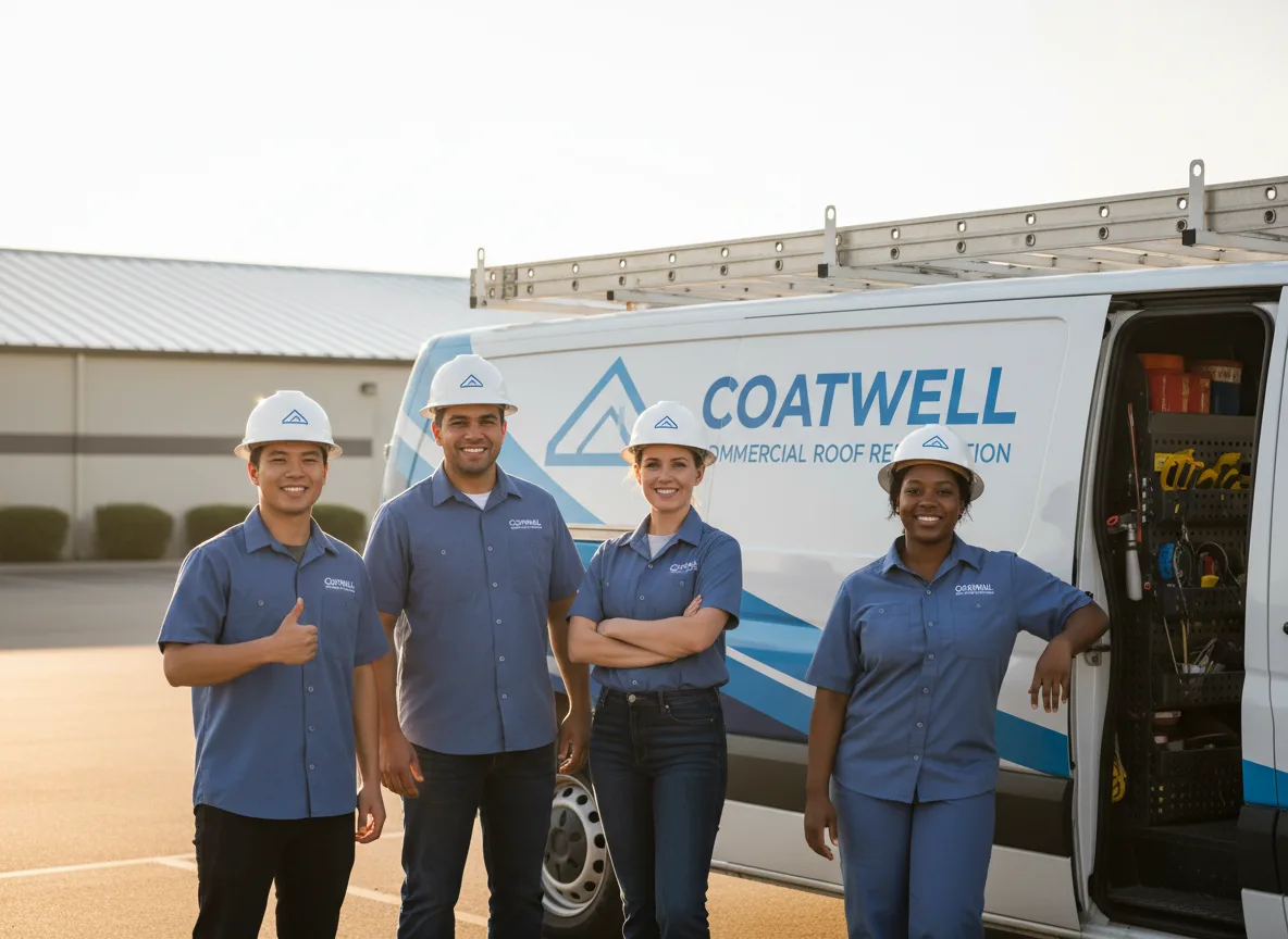 Commercial roof coating company in Hillsgrove, PA